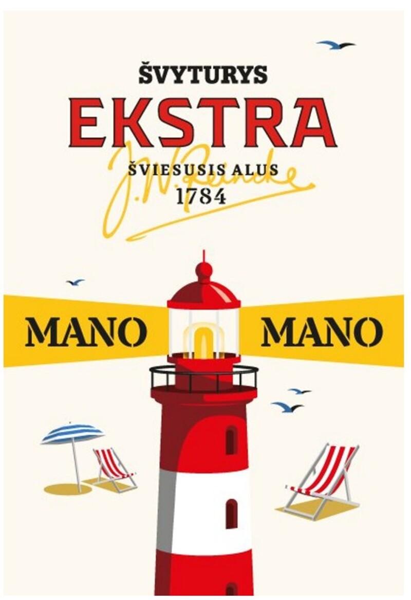 Prekės ženklas: ŠVYTURYS EKSTRA MANO MANO ŠVIESUSIS ALUS 1784